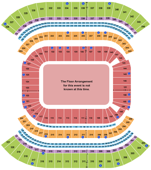 Nissan Stadium CMA Music Festival Seating Chart
